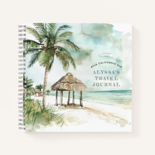BCS   Palm Tree & Palapa Beach Travel Journal