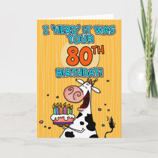 bd cow - 80 card