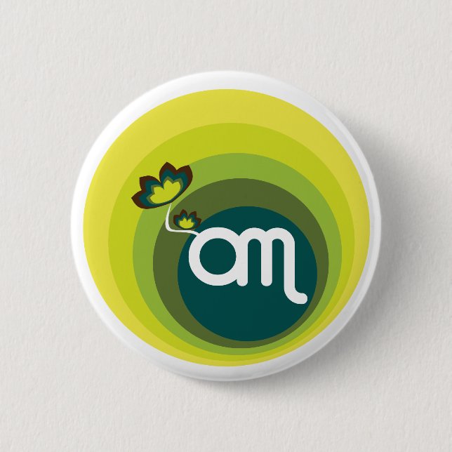 [ BD ] Om v 1.0 "Mint" - the button / badge (Front)