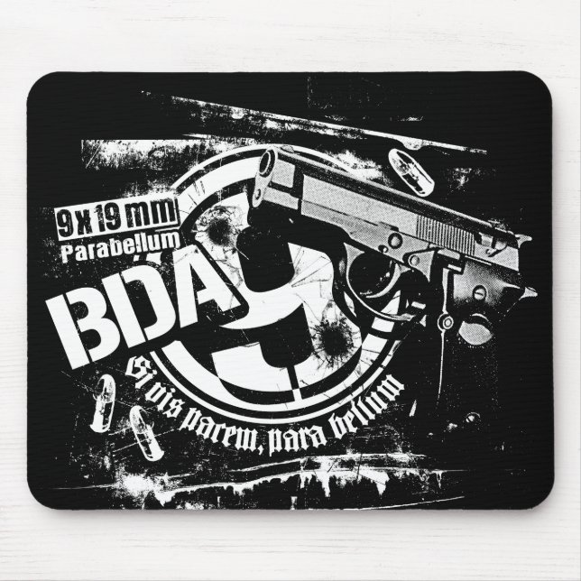 BDA 9 Mouse Pad Mousepad (Front)