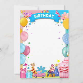 BDAY PARTY ANNOUNCEMENT