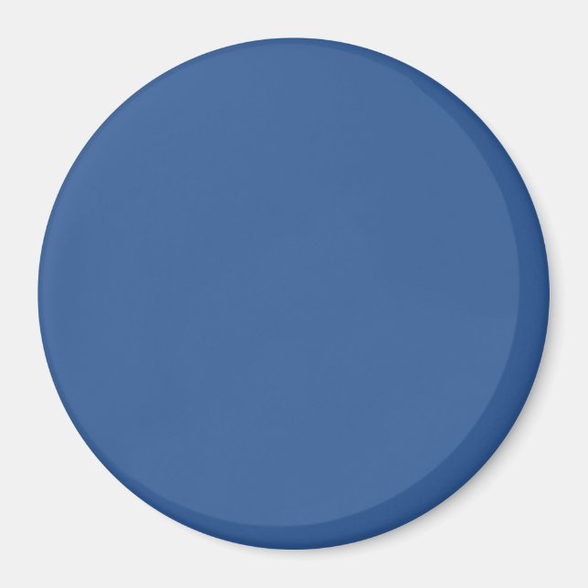  B'dazzled blue (solid colour)  Magnet (Front)