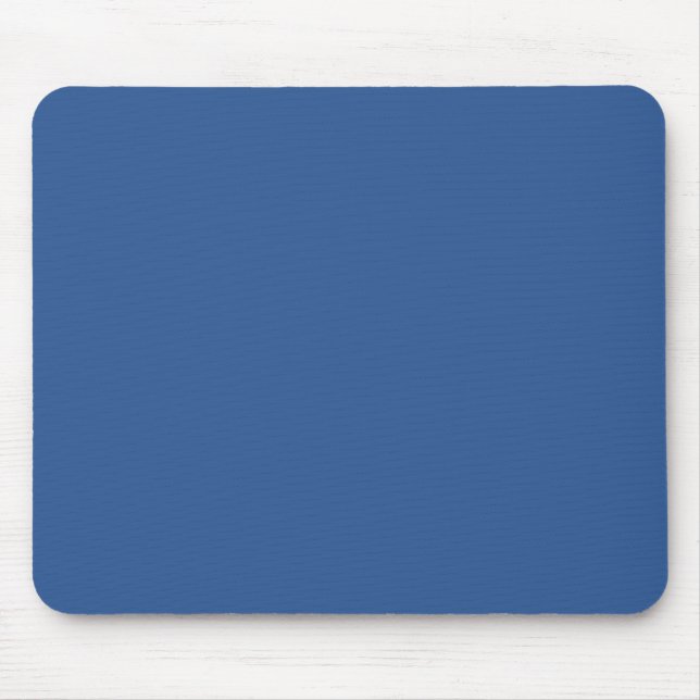  B'dazzled blue (solid colour)  Mouse Pad (Front)