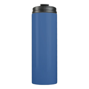 B'dazzled blue (solid colour) Thermal Tumbler