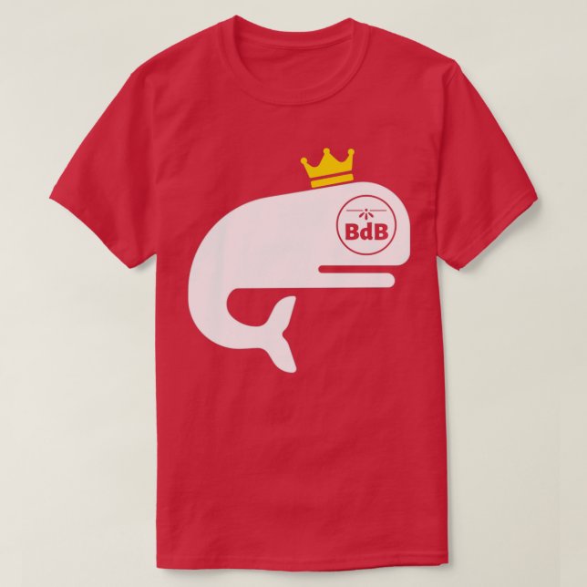 BdB Bodyboarding Whale T-Shirt (Design Front)