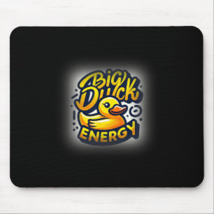 Bde Fun Duck Energy Funny Vintage Rubber Duck Nove Mouse Pad