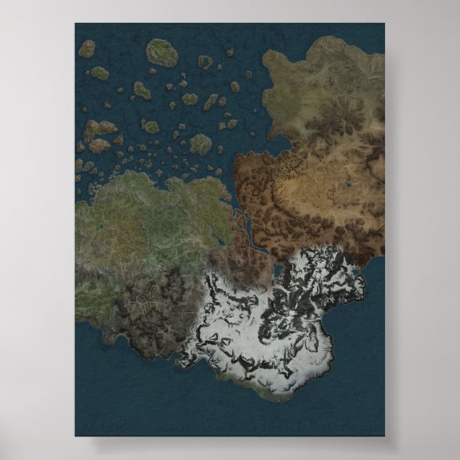 BDO map Poster (Front)