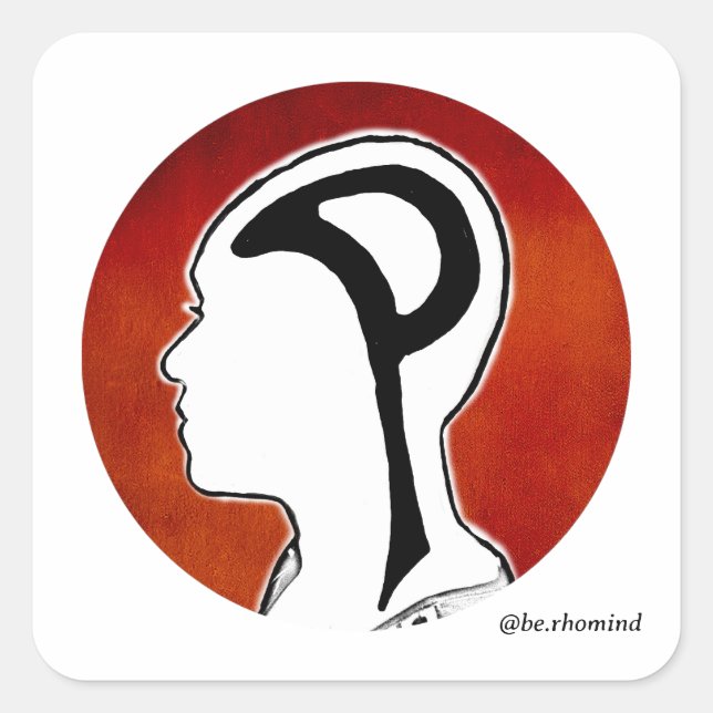 Be 100 in the Mind sticker (Front)