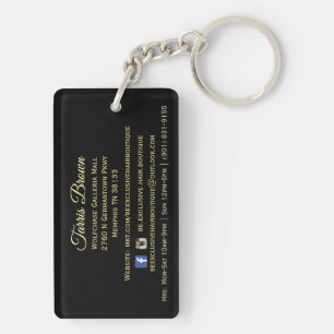 BE-2-Side-Info-Keychain-Right-Hand Key Ring
