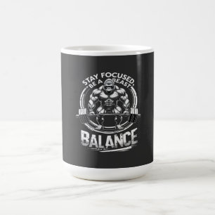 Be a Beast Gym Motivation Tee Coffee Mug