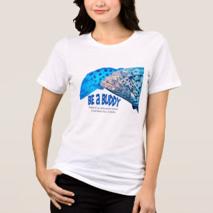 Be a buddy Tri-Blend shirt