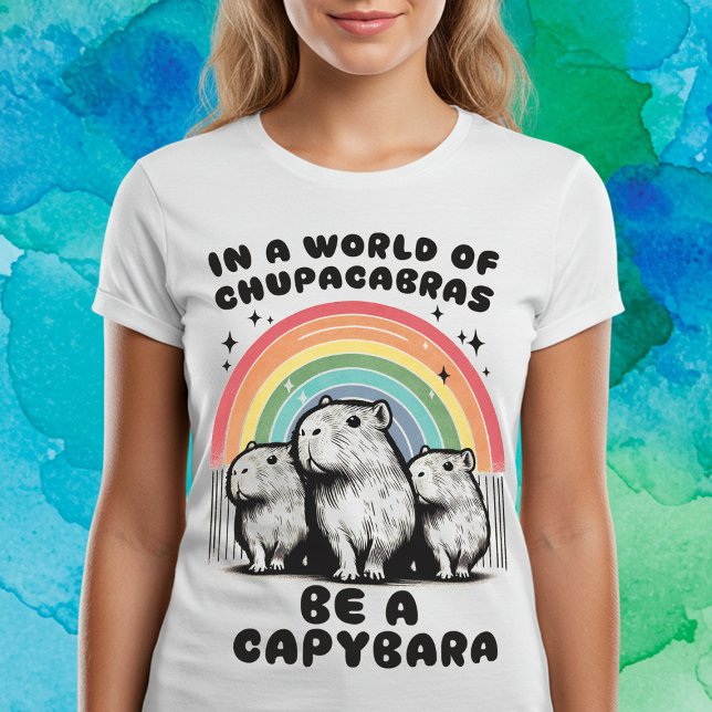 Be a Capybara T-Shirt (Creator Uploaded)