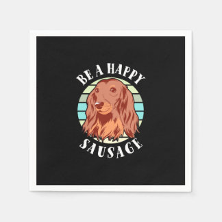 Be A Cute Sausage Dog Napkin