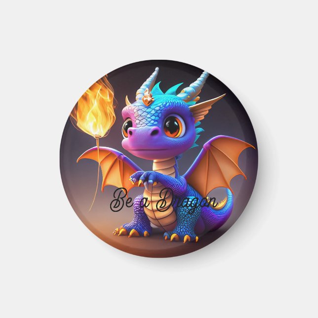 Be a dragon magnet (Front)