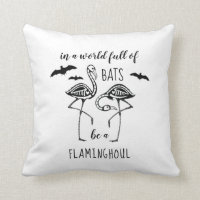 Be A Flaminghoul Skeleton Flamingo Halloween