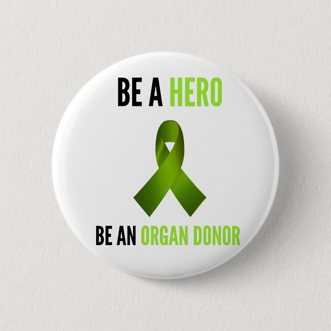 Be a Hero 6 Cm Round Badge (Front)