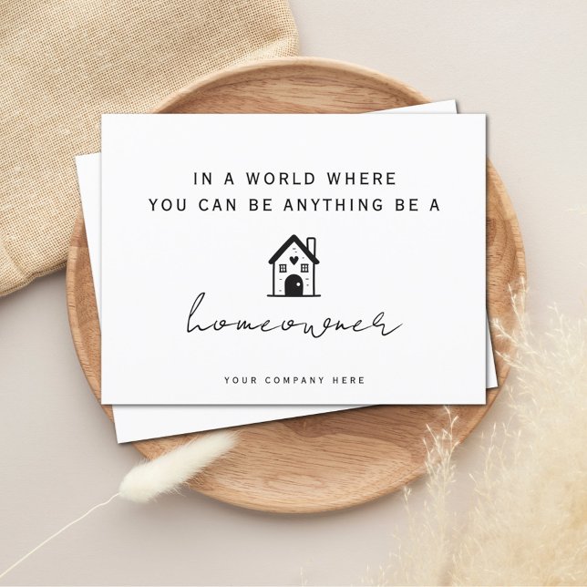 Be a Homeowner Real Estate Marketing  Postcard (Creator Uploaded)