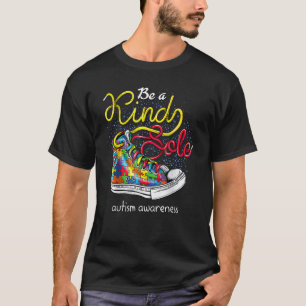 Be A Kind Sole Autism Awareness Puzzle Shoes Be Ki T-Shirt