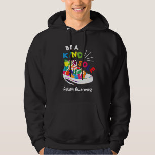 Be A Kind Sole Autism Awareness Puzzle Shoes s Hoodie