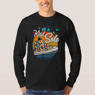 Be A Kind Sole Autism Awareness Shoes Be Kind Vint T-Shirt