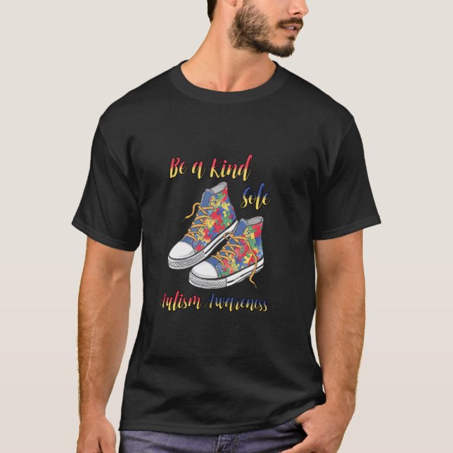 Be A Kind Sole Autism Awareness T-Shirt (Front)