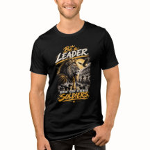 Be a Leader Crowned Lion Chess King Design