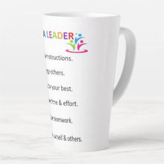 Be A LEADER Mouse Pad Latte Mug
