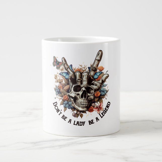 BE A LEGEND LARGE COFFEE MUG (Front)