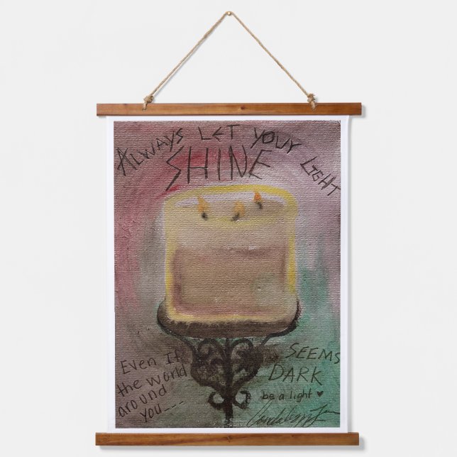 Be A Light Hanging Tapestry (Front)