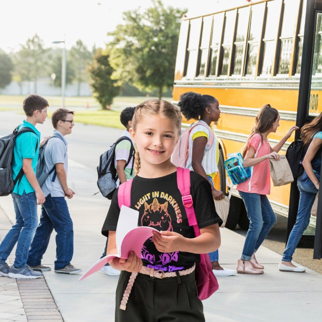 Be A Light In Darkness Cute Monster T-Shirt (Creator Uploaded)