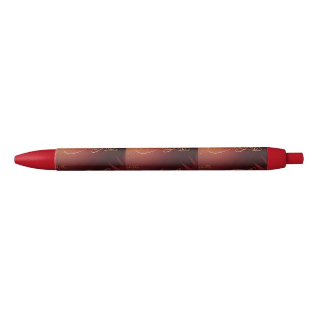 Be A Light Red-Gold Pen Mel Mae Schmidt Stationery (Front)