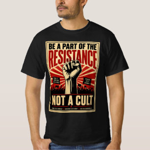 Be a Part of the Resistance Vintage Activism T-Shirt