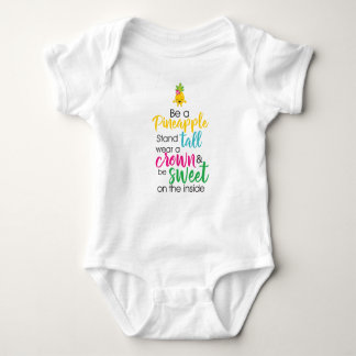 Be a pineapple baby bodysuit