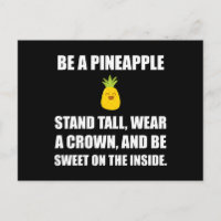 Be A Pineapple Funny Fan