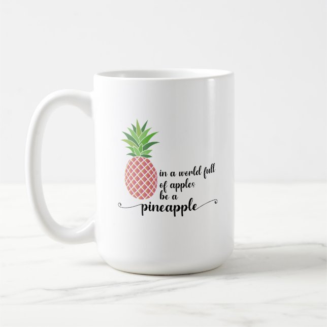 Be a Pineapple Mug (Left)