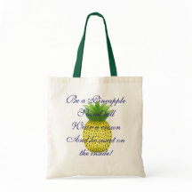 Be a Pineapple tote bag