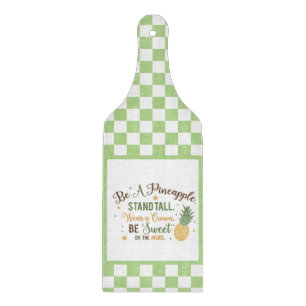 Be A Pineapple Word Art  Cutting Board
