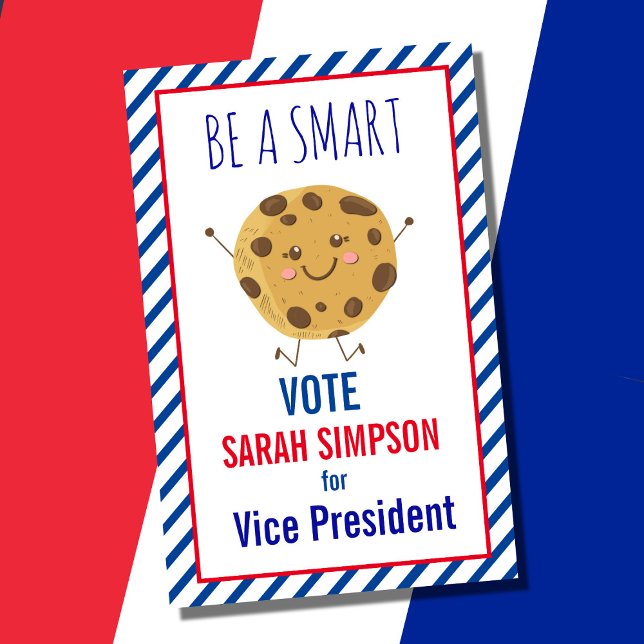 Be a Smart Cookie: Vote" Election Poster (Creator Uploaded)