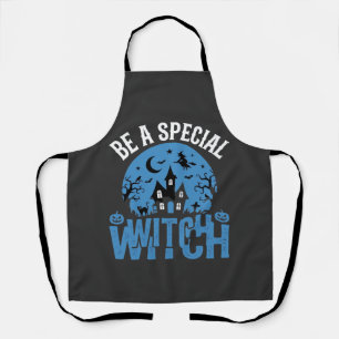 Be A Special Witch Halloween Design_1 Apron