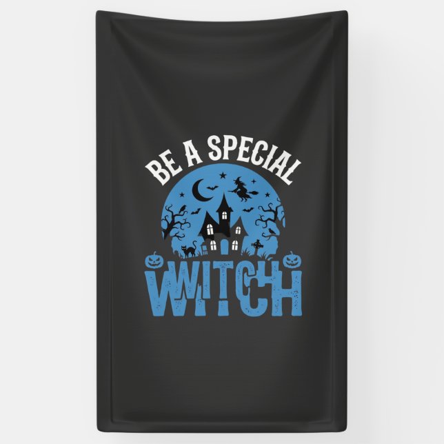 Be A Special Witch Halloween Design_1 Banner (Vertical)