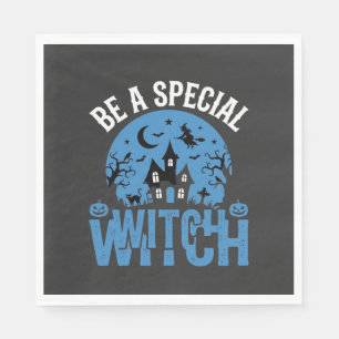 Be A Special Witch Halloween Design_1 Napkin
