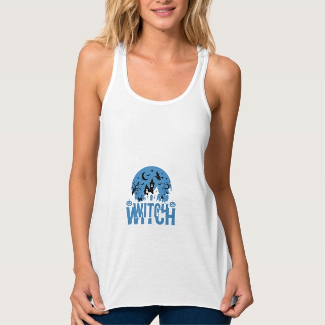 Be A Special Witch Halloween Design_1 Singlet (Front)