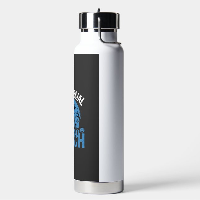 Be A Special Witch Halloween Design_1 Water Bottle (Left)