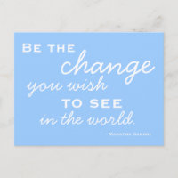 Be A Success -  Motivational Postcard