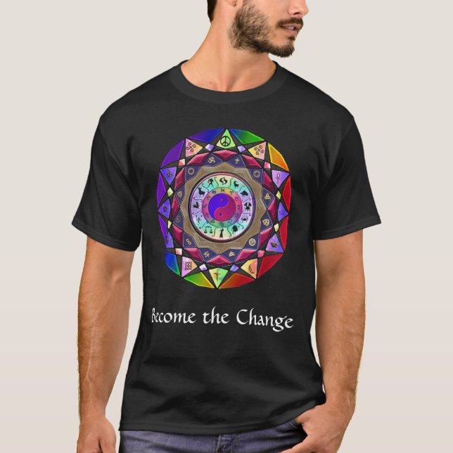 Be a Symbol Be the Change T-Shirt (Front)