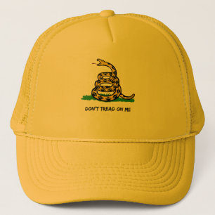Be a true libertarian Don't tread on me  Trucker Hat
