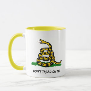 Be a true libertarian Don't walk on me Mug