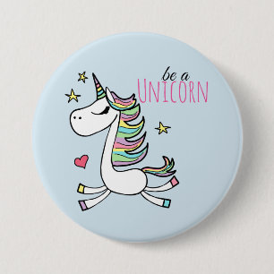 Be A Unicorn Button