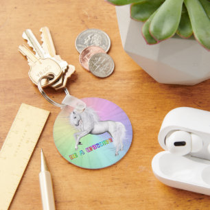 Be A Unicorn Key Ring