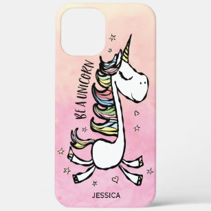 Be A Unicorn Magical Unicorns Illustration iPhone 12 Pro Max Case